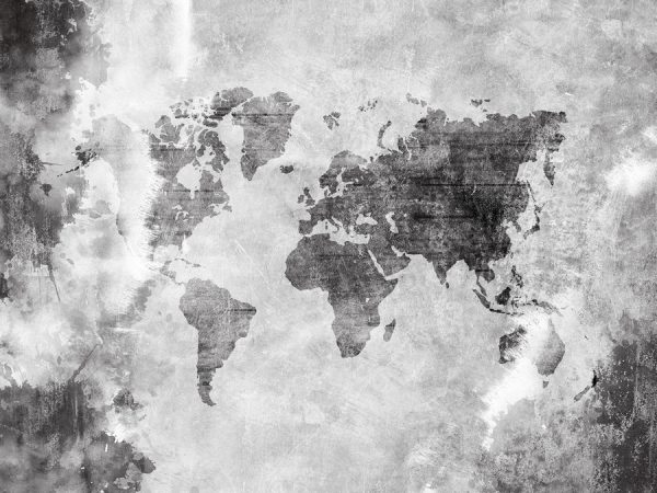 fototapeta mapa świata