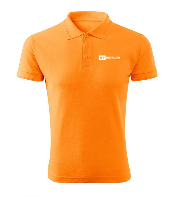 Pomarańczowa koszulka z logo