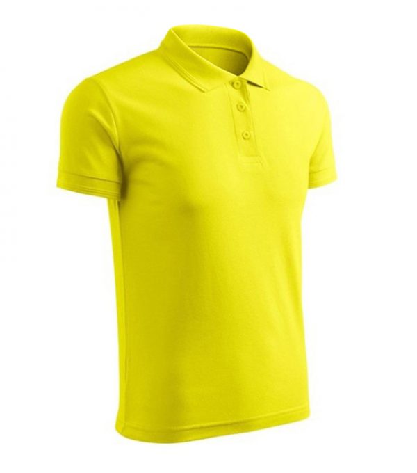koszulka polo męska żółta