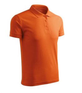 koszulka męska polo pomarańczowa