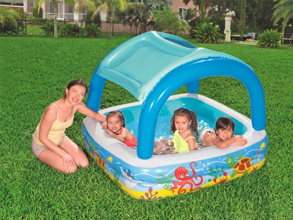 basen dla dzieci z daszkiem