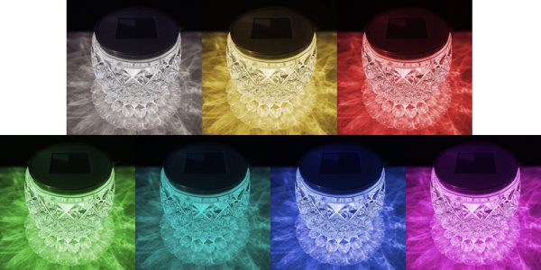 lampa solarna kolory