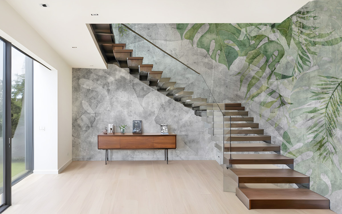 tapeta na klatkę schodową